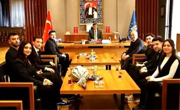 DPÜ İnovasyon Topluluğu Belediyeyi Ziyaret Etti