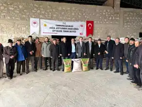 Yangın Mağduru Çiftçilere Tohum Desteği
