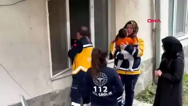 Kütahya'da 8 Aylık Bebek Yalnız Bırakıldı