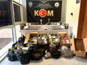 Kütahya'da 59 Bin Makaron Ele Geçirildi!