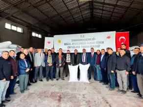 Kütahya Altıntaş'ta Kuraklık Mağdurlarına Tohum Desteği