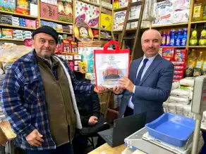 Gediz Müftüsü'nden Esnafa Ramazan Ziyareti