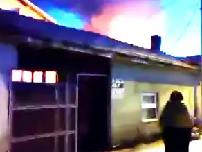 Tavşanlı'da Depo Yangını İtfaiye Tarafından Söndürüldü