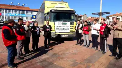 Tavşanlı'dan Suriye'ye İnsani Yardım