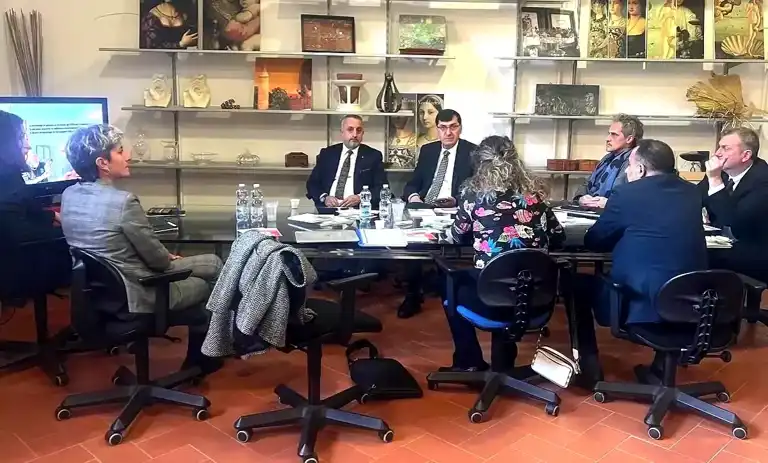 Kütahya Heyeti Floransa'da AB Projelerini Değerlendirdi