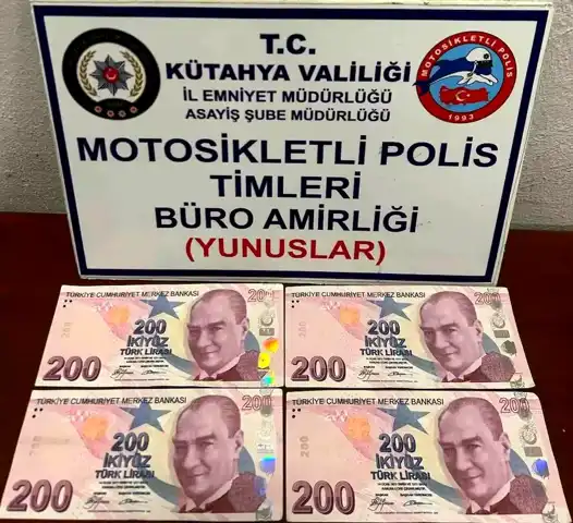 Kütahya'da Sahte Para Operasyonu: 2 Gözaltı