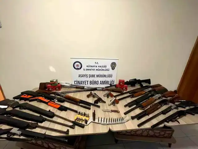 Kütahya'da Sosyal Medya Silah Operasyonu