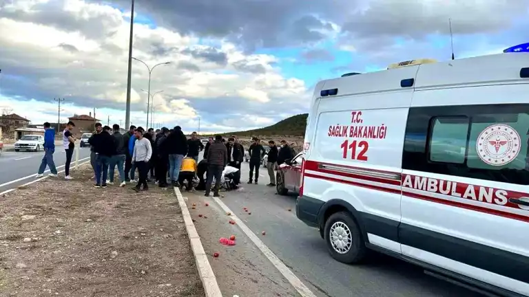 Yaşlı Adam Trafik Kazasında Ağır Yaralandı